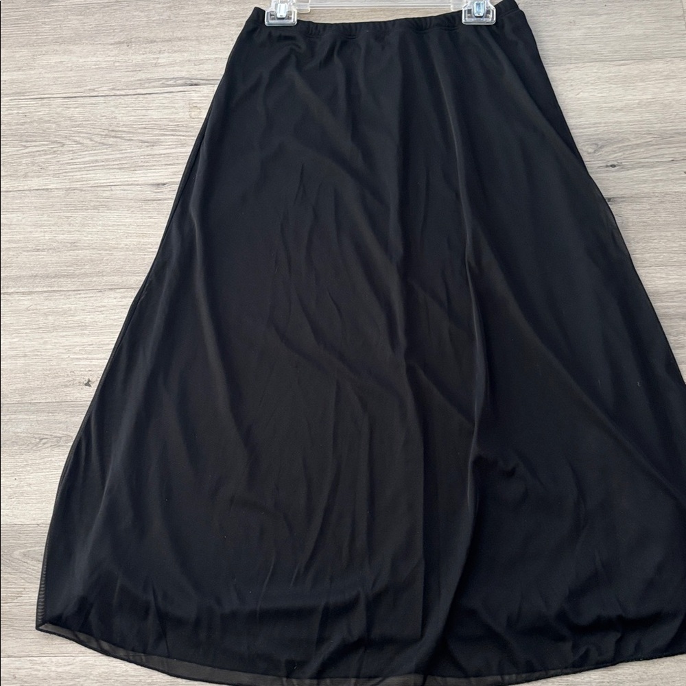 SkirtSports Black Maxi A-Line Skirt